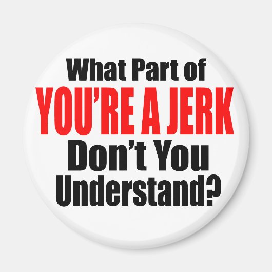 あなたは急に動く人 マグネット (正面)