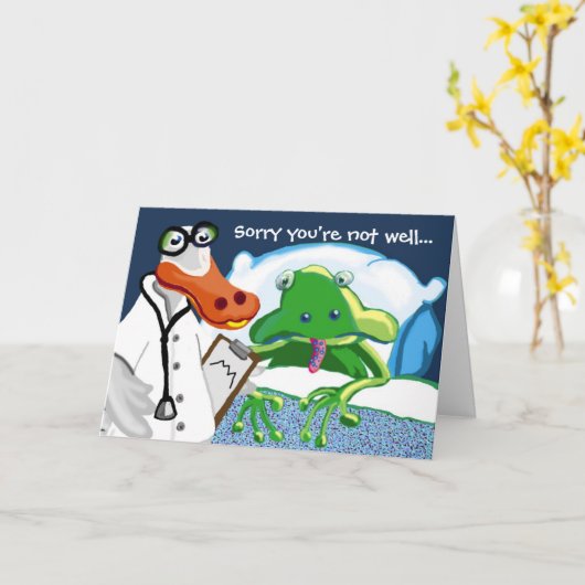 あなたは悪いが… カード (黄色い花)