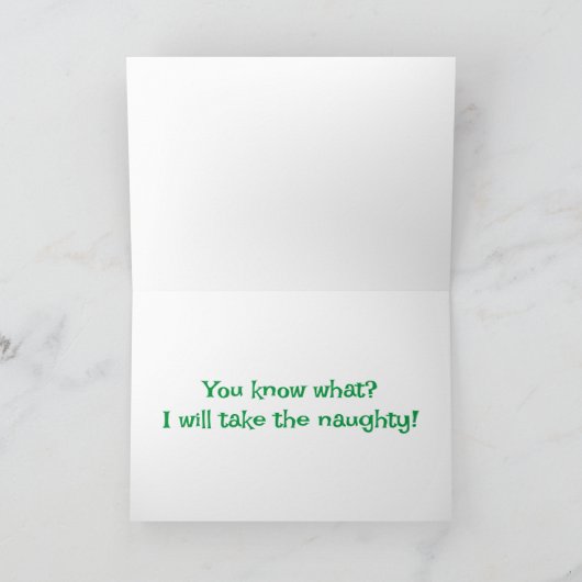 **あなたは悪い子？それとも良い子？** カード (内部)