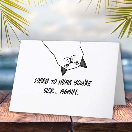 あなたは悪い…また元気おもしろいになる カード