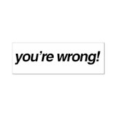 あなたは悪い! セルフインキングスタンプ (デザイン)