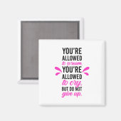 あなたは悲鳴と叫び声が許されるが上がらな与えい マグネット (正面/裏面)