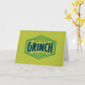 あなたは意地悪なグリンチ カード (黄色い花)