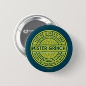あなたは意地悪な人 グリンチの引用 缶バッジ (正面&裏面)