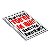 あなたは愚か者 ノートブック (右側)