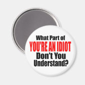 あなたは愚か者 マグネット (正面/裏面)