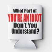 あなたは愚か者 缶クーラー (裏面)