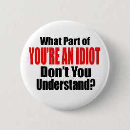 あなたは愚か者 缶バッジ