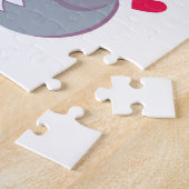 あなたは愛されている – 子供部屋ウォールアート ジグソーパズル (側面)