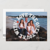 あなたは愛せ背面写真付き シーズンカード (正面/裏面)