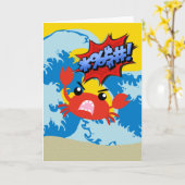 あなたは感じ悪くな感じった カード (黄色い花)