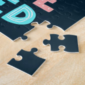 あなたは感動的引用文前向きタイポグラフィ ジグソーパズル (側面)