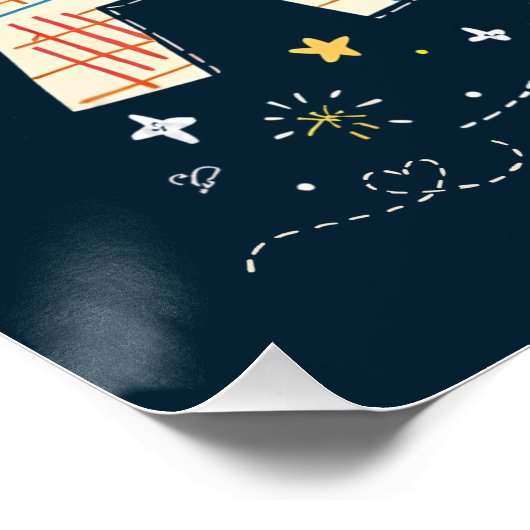 あなたは感動的引用文前向きタイポグラフィ ポスター (コーナー)