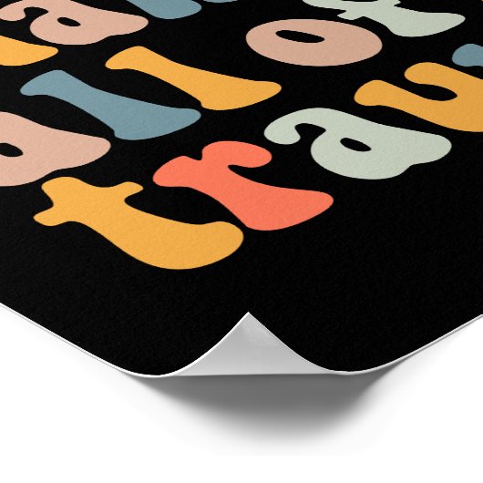 あなたは感謝していおもしろいは全ての外傷だ ポスター (角)