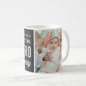 あなたは我々のヒーローのパパの写真コラージュ コーヒーマグカップ (正面右)