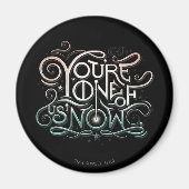 あなたは我々の一人は今グラフィックカラフルだ マグネット (正面)