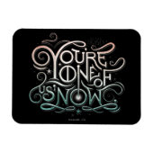 あなたは我々の一人は今グラフィックカラフルだ マグネット (横)