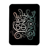 あなたは我々の一人は今グラフィックカラフルだ マグネット (縦)