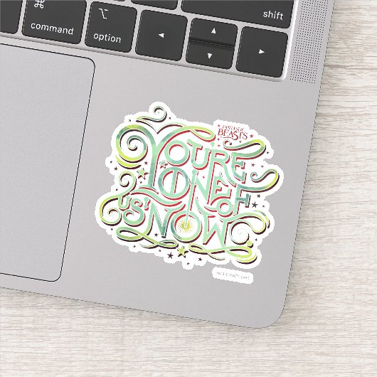 あなたは我々の一人は今グリーングラフィック シール (詳細)