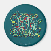 あなたは我々の一人は今グリーングラフィック マグネット (正面)