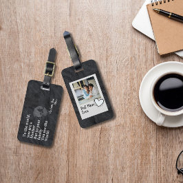 あなたは我々の世界のママの写真 ラゲッジタグ