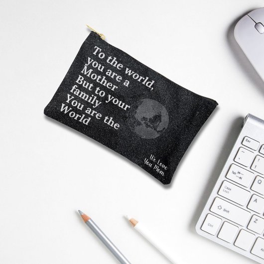 あなたは我々の世界の母 アクセサリーポーチ
