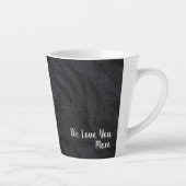 あなたは我々の世界の母 カフェラテマグ (右)