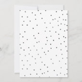 あなたは招待されパンプキンモダンハロウィンだ 招待状 (裏面)