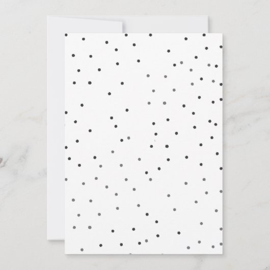 あなたは招待されパンプキンモダンハロウィンだ 招待状 (裏面)