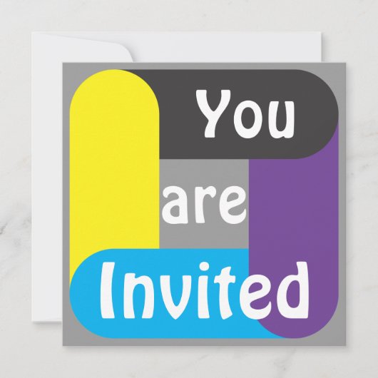 あなたは招待され 招待状 (正面)