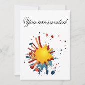 あなたは招待され 招待状 (正面)