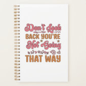 あなたは振り返らないで プランナー手帳 (正面)