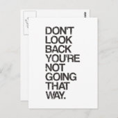 あなたは振り返らないで ポストカード (正面/裏面)