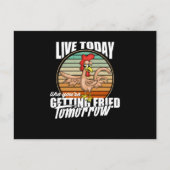 あなたは揚げられるような今日を生きる ポストカード (正面)