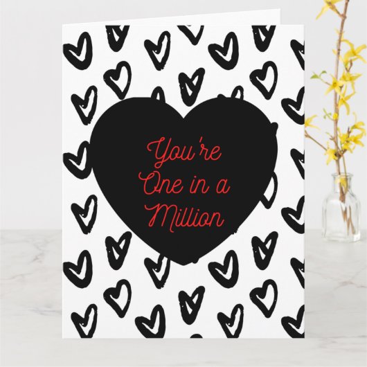 あなたは数百万人に一人 カード (黄色い花)