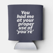 あなたは文法を上手に使わせおもしろいた 缶クーラー (裏面)