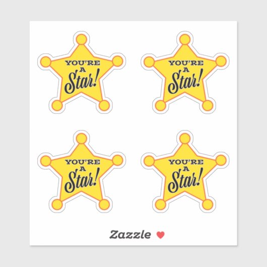 あなたは星 シール (シート)