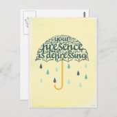 あなたは暗い ポストカード (正面/裏面)