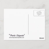 あなたは暗い ポストカード (裏面)