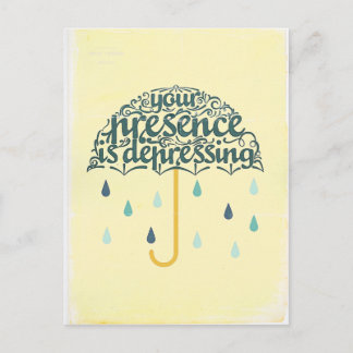 あなたは暗い ポストカード