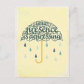 あなたは暗い ポストカード (正面)