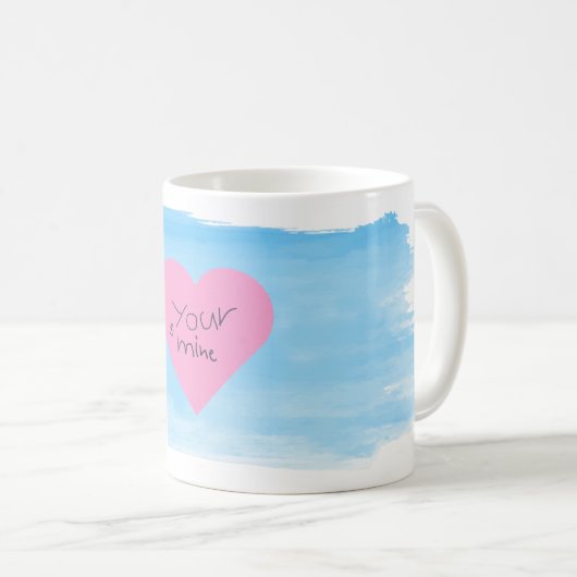 あなたは最も小さい部分を採掘する コーヒーマグカップ (正面右)