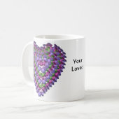 あなたは最も愛されている コーヒーマグカップ (正面左)