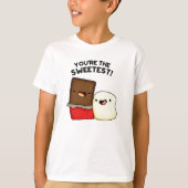 あなたは最も甘いおもしろいスナックパン Tシャツ (正面)