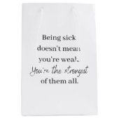 あなたは最強の全抱き枕 ミディアムペーパーバッグ (正面)