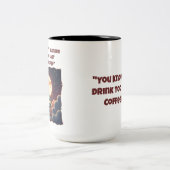 あなたは最後の月食からリンクしていない ツートーンマグカップ (中央)