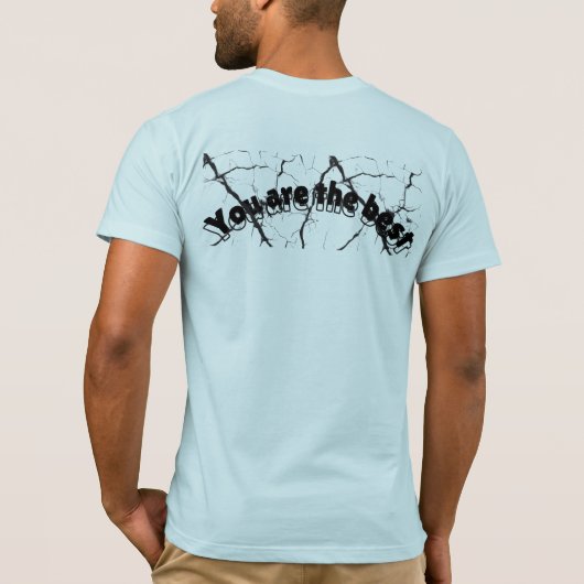 あなたは最高です Tシャツ (裏面)