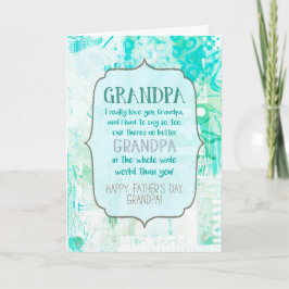 あなたは最高のお父様の日 カード