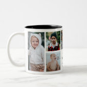あなたは最高のの叔父と他の7 – 写真コラージュ ツートーンマグカップ (左)