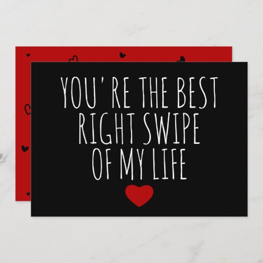 あなたは最高のの私の人生のギフトカードの右スワイプ シーズンカード (正面/裏面)